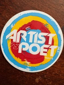 Künstler Dichter Promo Sticker für den Künstler Dichter CD 2008 - Bild 1 von 1