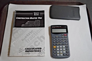 Calculated Industries Construction Master Pro Model 4060 Calculator - Picture 1 of 7