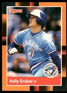 1988 Donruss Baseball's Best #255 Kelly Gruber Toronto Blue Jays Baseballkarte - Bild 1 von 2
