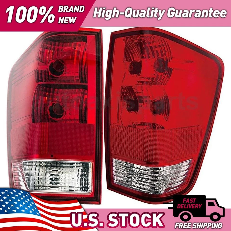 Conjunto de 2 luces traseras izquierda derecha Dorman para Nissan Titan 2005-2015 Foto 1 de 4