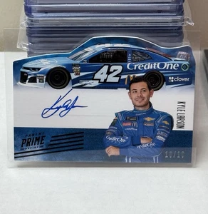 Kyle Larson 2019 PANINI PRIME RACING Auto Car DIE CUT  #/10 NASCAR - Picture 1 of 2