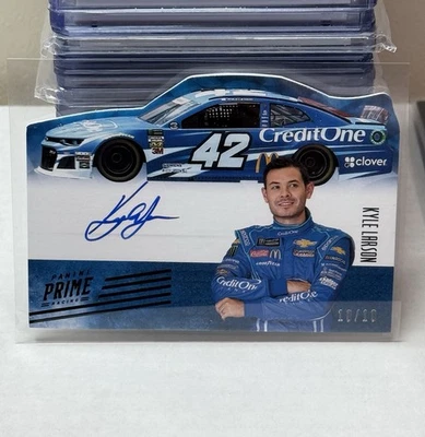 Kyle Larson 2019 PANINI PRIME RACING Auto Car DIE CUT  #/10 NASCAR - Image 1 of 2