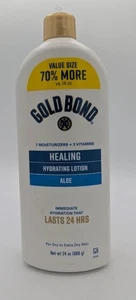 Gold Bond Healing lozione e crema idratante per mani e corpo, 24 oz - Foto 1 di 1