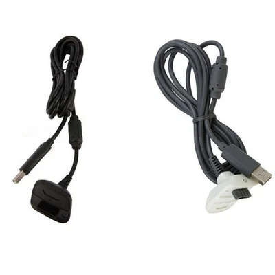 Charging Cable Data Cord For XBOX 360 Wireless Gamepad Controller Accessories - Image 1 of 4