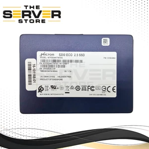 Cisco 7.68TB SATA 6G 2.5" RI SSD Micron 5200 Eco MTFDDAK7T6TDC UCS-SD76TM1X-EV - Picture 1 of 4
