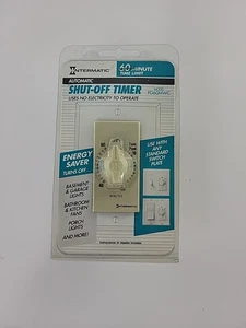 Intermatic Fd60mwc Zeitschaltuhr Federaufzug 60 Minuten beige - Bild 1 von 12