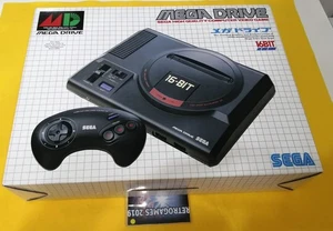 SEGA MEGADRIVE PRIMER MODELO TARJETA REGULAR EN CAJA PARTIDO SERIE - Imagen 1 de 7