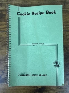 California Grange 1947 Diamond Jubilee Cookie Recipe Book - Bild 1 von 9