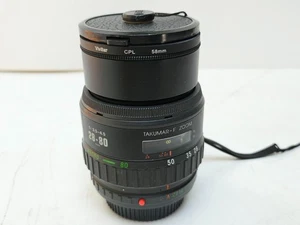 Pentax Takumar-A 28-80mm Zoom  f/3.5-4.5 for PK Mount w/ Circular Polarizer - Picture 1 of 9