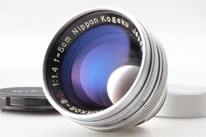 [Near MINT] Nippon Kogaku Nikkor S.C SC 5cm 50mm f1.4 Nikon S Mount Lens JAPAN D - Picture 1 of 8
