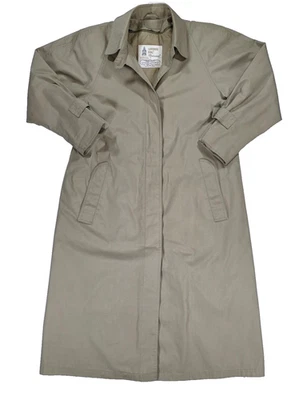 Винтажный London туман пальто женщин 10P Тренч пальто Thinsulate США 90-х классический - Изображение 1 из 4