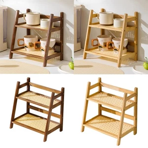 Cup Storage Rack Countertop Organizer Coffee Cup Holder Home Spaces Shelves ☆ - Picture 1 of 20