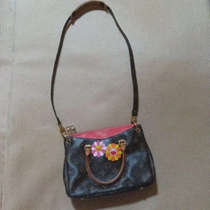LOUIS VUITTON Monogram Pallas Shoulder Bag Takashi Murakami Rare From Japan F/S - Picture 1 of 7
