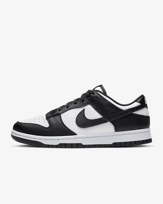 Nike Dunk Low Blanco Negro Panda (Mujeres) DD1503-101 ¡TOTALMENTE NUEVAS! Tallas 5W-12W Foto 1 de 4