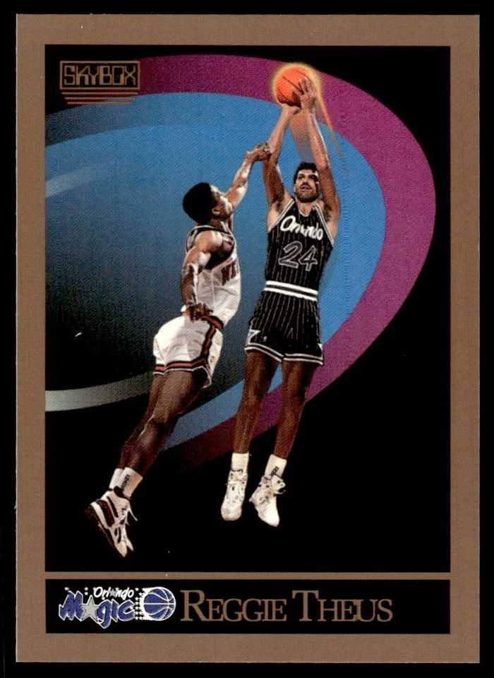 1990-91 SkyBox Reggie Theus Orlando Magic #207 - Image 1 of 2