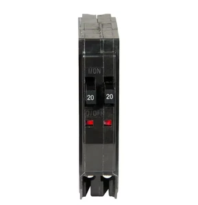 Square D QO 2-20 AMP einpoliger Tandem-Leistungsschalter - Bild 1 von 7