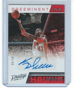 2016-17 Prestige Preeminent Ink #12 Kevin Willis Auto /99 - NM-MT - Picture 1 of 1