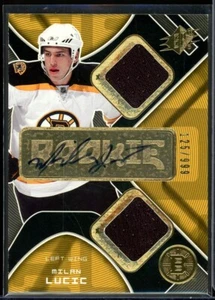 2007-08 SPx Jersey Autographs Rookie #206 Milan Lucic 125/999 - Picture 1 of 2