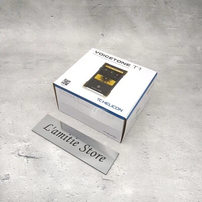 TC-Helicon VoiceTone T1 Vocal Tone Dynamics Effects Pedal Vocal Effectors Japan - Image 1 of 4
