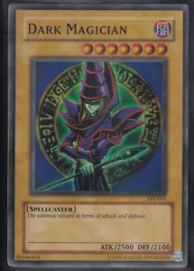 YUGIOH! DARK MAGICIAN - SUPER RARE - UNLIMITED SYE-001 NEAR MINT+ - Foto 1 di 2