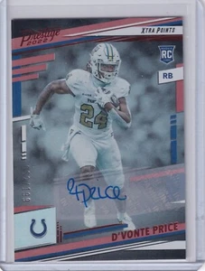 Panini Prestige Xtra Points 2022 rojo #344 precio D'Vonte/199 RC auto colts - Imagen 1 de 2