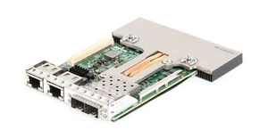 Dell BCM57412/BCM5720 Double 10G SFP+ & 1G RJ45 Daughter Adaptateur - 0NWMNX - Photo 1/6