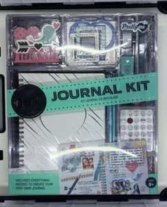New DIY Journal Kit for Girls Art&Crafts Scrapbook & Diary Supplies Set Gift 8+ - Picture 1 of 1
