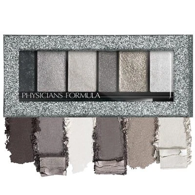 Smoky Eyes Shimmer Eyeshadow Palette 6 Shades Long Lasting Hypoallergenic - Image 1 of 4