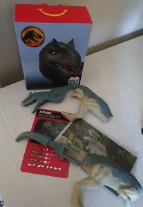 dinosauro Allosaurus McDonald's happy meal Jurassic Park world Chaos Theory new - Foto 1 di 2