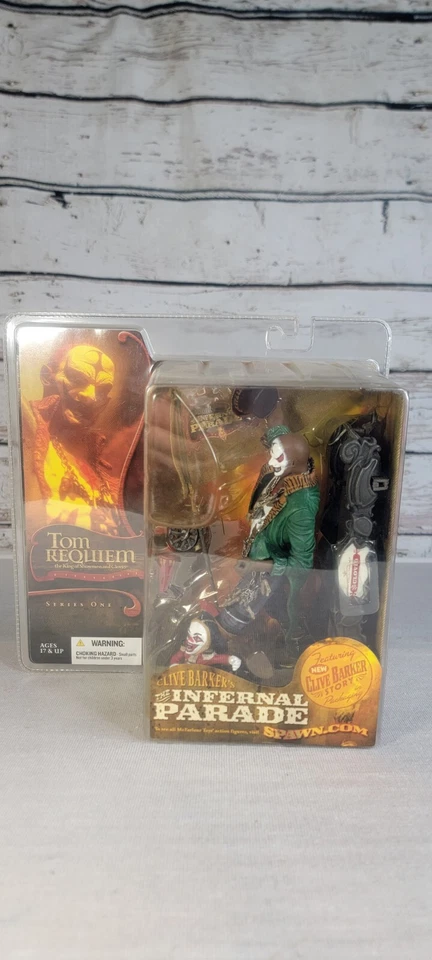 Infernal Parade Tom Requiem Action Figure 2004 McFarlane Toys Clive Barker S1