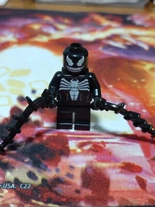 Lego Minifigures Loose Marvel Super Heroes Series VENOM w/Splines, HTF, Rare - Picture 1 of 2