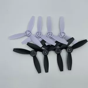 Parrot Bebop Replacement Blades Black White 8pcs Soare OZRC ML - Picture 1 of 6