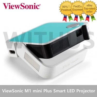 ViewSonic M1 mini Plus Smart LED Pocket Cinema Projector with JBL Speaker_ - Image 1 of 4
