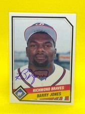 Barry Jones 1989 CMC #20 PERSONAL AUTOGRAPH