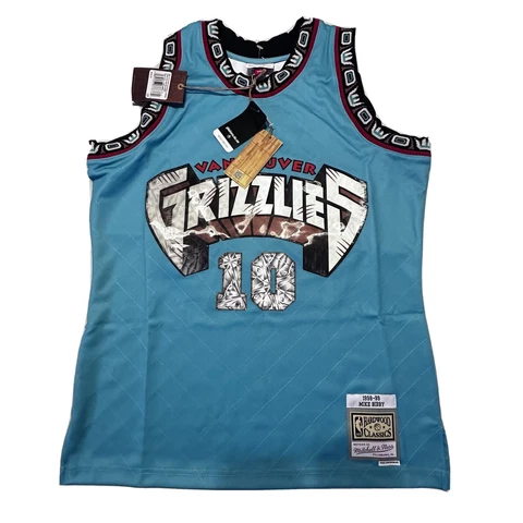 Mitchell & Ness Vancouver Grizzlies Mike Bibby 98/99 Swingman Jersey Size Large Cover