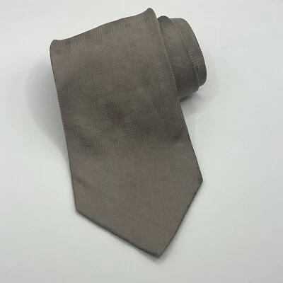 Barrington Tan Brown Geometric Solid Vintage Silk - Image 1 of 4