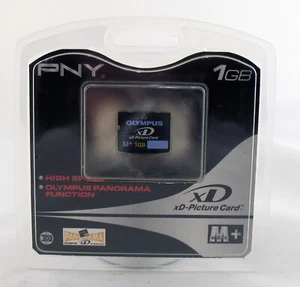 1 GB TARJETA DE MEMORIA OLYMPUS XD 1 GB TIPO M+ CÁMARAS FUJIFILM OLYMPUS NUEVAS/SELLADAS - Imagen 1 de 1