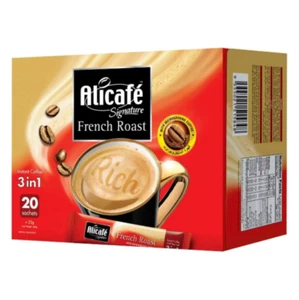 Alicafe Signature 3 in 1 French Roast Coffee 20 x 22 g | Free Shipping Worldwide - Picture 1 of 4