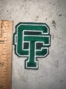 Embroidered CASS TECH HIGH SCHOOL Iron On and/or Sew On Patch 2 inch - Picture 1 of 1