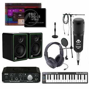 Home Recording Bundle Mackie Onyx Artist 1-2 USB Interface and Pro Tools Intro