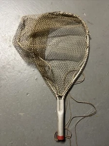 Vintage 23”Aluminum Landing Net 11”x 16" Hoop 15” Deep Net - Picture 1 of 3