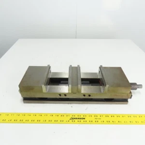 6-3/8" Self Centering Machine Milling Vise (2) 4" Jaw Opening - Picture 1 of 12
