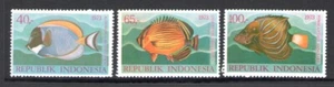 1973 INDONESIA, Stanley Gibbons n. 1343-45 - Pesci - MNH** - Picture 1 of 1