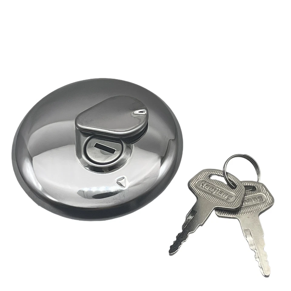 Fuel Tank Gas Cap w/ keys For Suzuki GS250 GS450 GS550 GS750 GS850 GS1000 GS1100 Foto 1 de 4