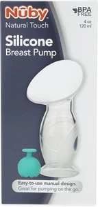Nuby Silicone Breastfeeding Pump, 120 ml Capacity - Picture 1 of 6