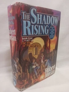 The Shadow Rising Wheel Of Time # 4 WoT Jordan First Edition 1st Printing HC DJ  - Imagen 1 de 24