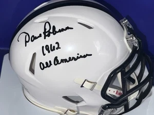 DAVE ROBINSON PENN STATE NITTANY LIONS 1962 ALL AMERICAN JSA SIGNED MINI - Picture 1 of 2