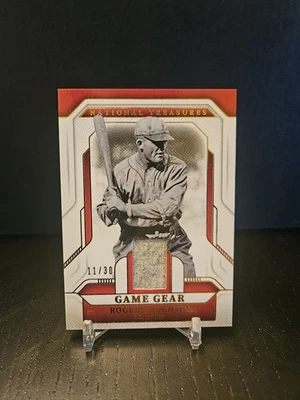 2025 Panini National Treasures Rogers Hornsby Game Gear 11/30 STL Cardinals Hof - Image 1 of 2