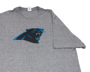 Carolina Panthers Tee Herren XL Crewneck T-Shirt grau gildan - Bild 1 von 7