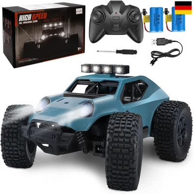 2.4Ghz Offroad RC Auto | 2 Akku 50min | LED-Scheinwerfer - Bild 1 von 4
